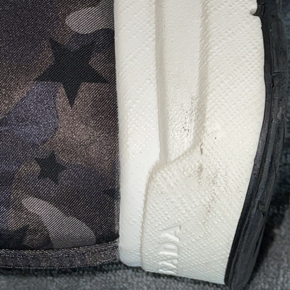 Pre-loved Prada sneakers excellent condition size 38 1/2 US size 7 1/2 - Picture 7 of 11